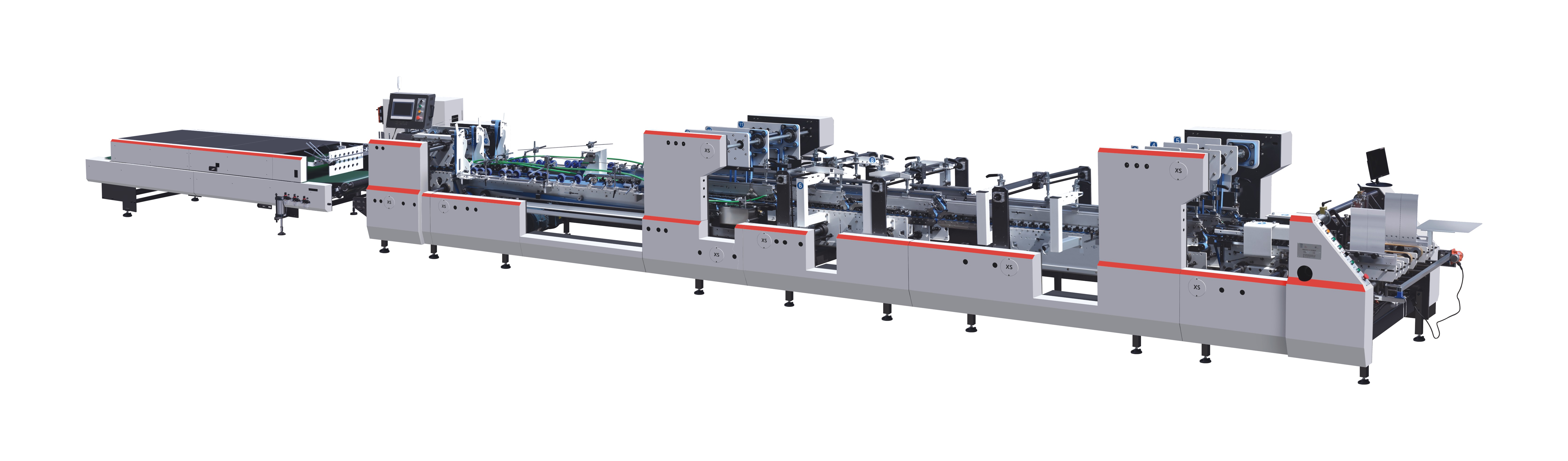 XS-1250 1450 1650 Catalóg Gluer Fillteán Ardluais
